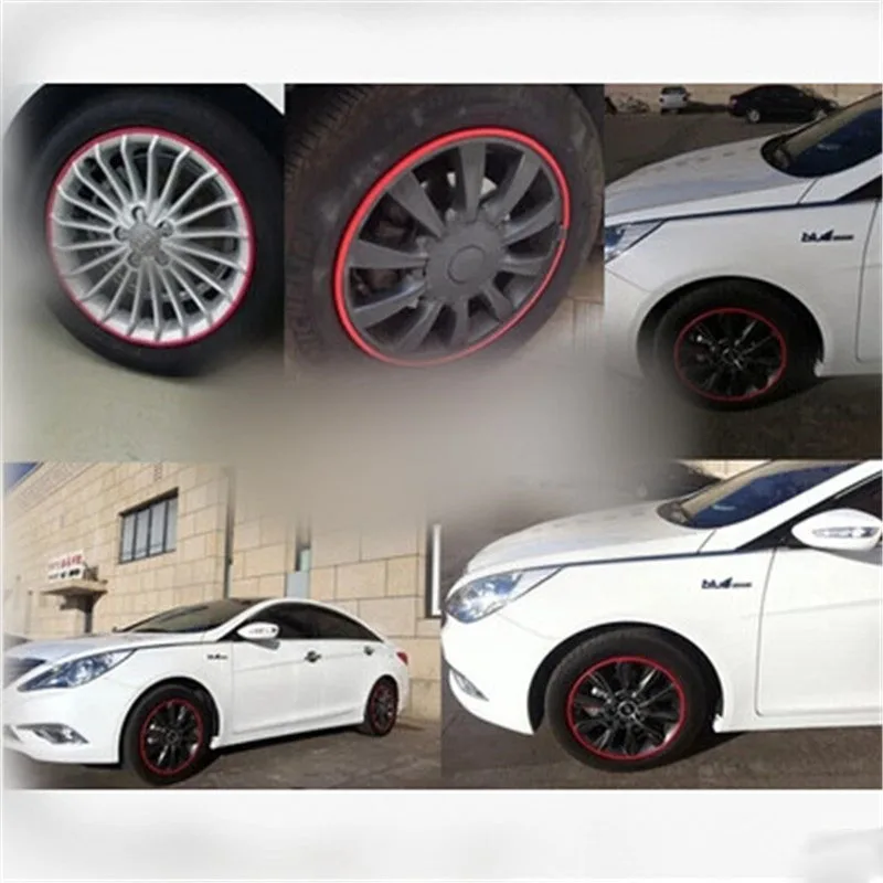 Car Wheel Hub Decorative Strip Auto Rim/Tire Protection for Cadillac XTS SRX ATS CTS/Renault Koleos Fluenec Latitude | Автомобили и