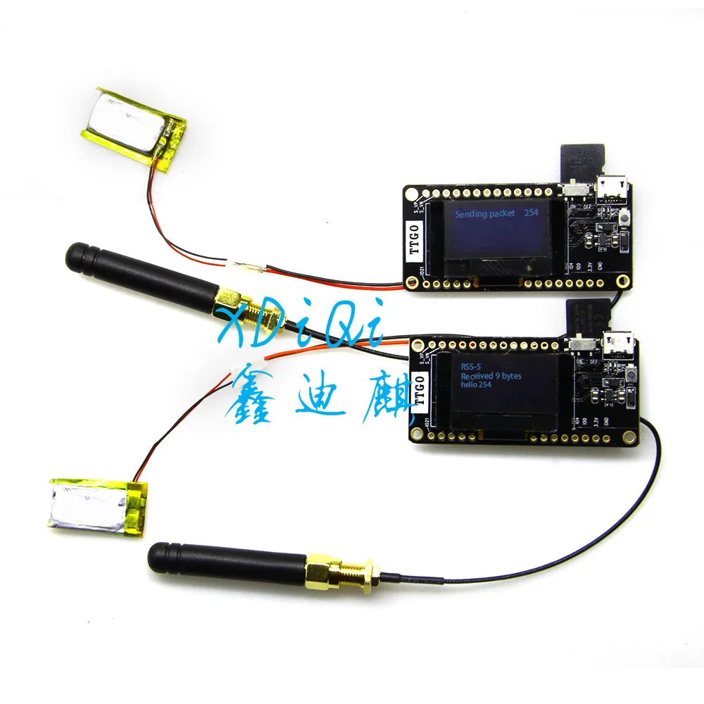 2 предмета в магазине TTGO LORA32 V2.0 433/868/915 МГц ESP32 LoRa OLED 0,96 дюймовая SD карта синий Дисплей ESP-32 WI-FI модуль Bluetooth