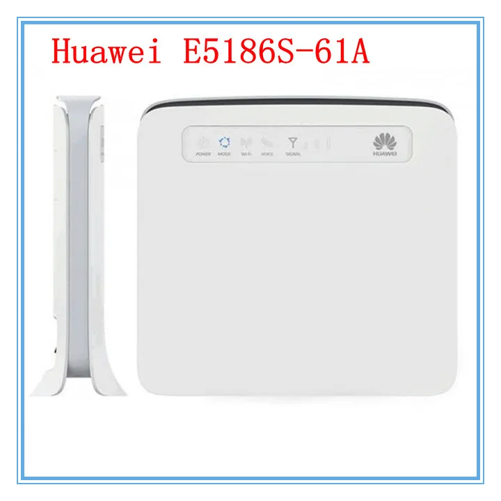 DHL huawei E5186 E5186S-61A 4G Cat6 802.11ac 300 Мбит/с LTE CPE wifi-маршрутизатор(FDD 700/1800/2600 МГц, который не привязан к оператору сотовой связи, 2300 МГц