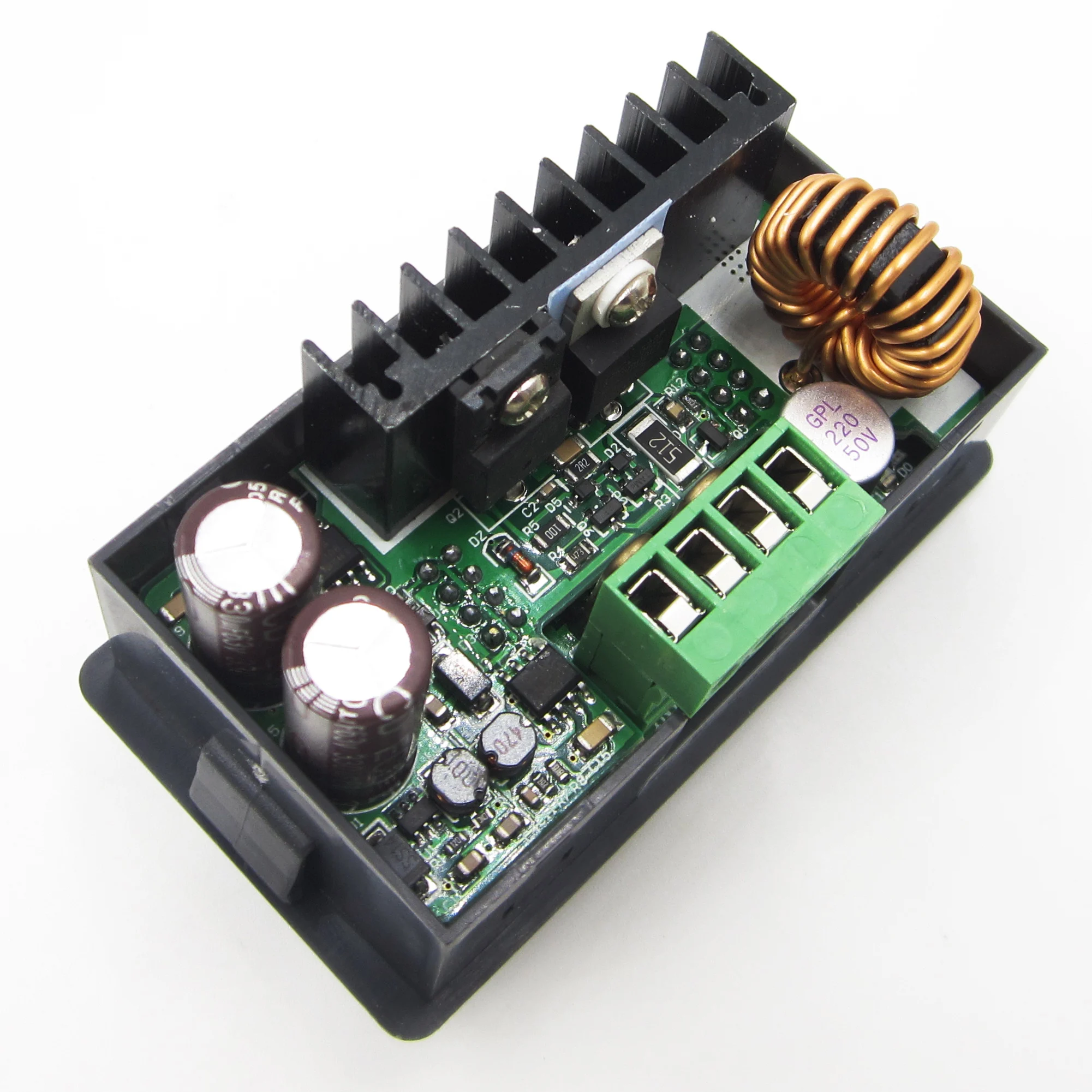 

1PCS DP50V5A Digital LCD Programme Step-down Regulated Power Supply Module