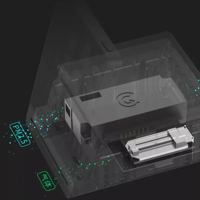 Xiaomi Clear Grass Air Detector 3," ips сенсорный экран для мобильного управления комплексным монитором PM2.5 управление через приложение для внутреннего и наружного использования