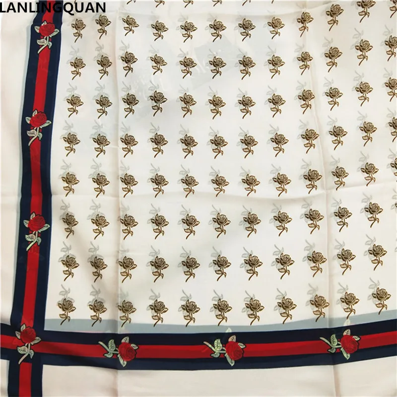 2019 новый дизайн шелковый шарф женская модель бандана женский роскошный