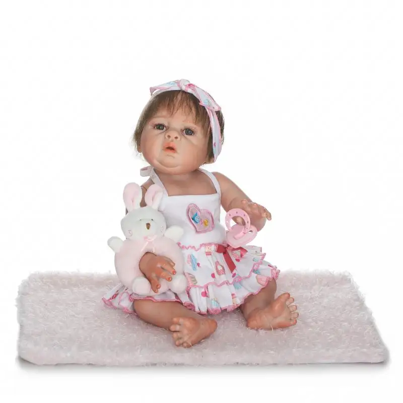 Кукла Bebe 50 дюймов мягкие силиконовые Новорожденные куклы подарок для детей с