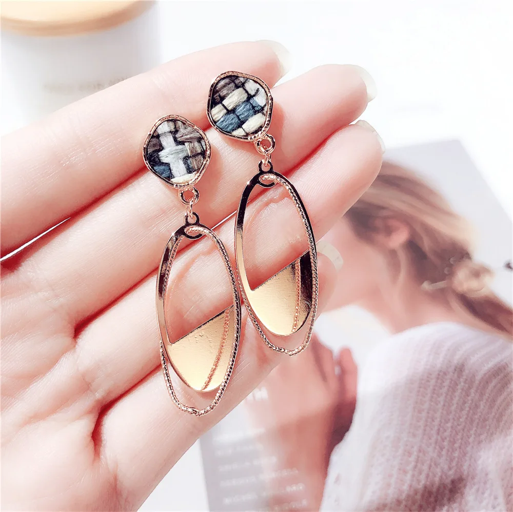 Европейские и американские полые эллиптические металлические переплетенные