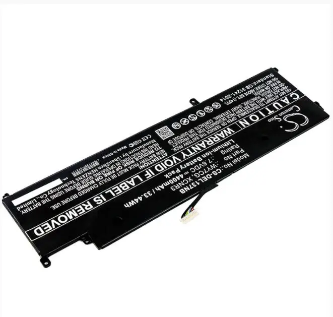 Аккумулятор Cameron Sino 4400mAh для ноутбука DELL Latitude 13 7370 WY7CG XCNR3 ноутбука|Цифровые