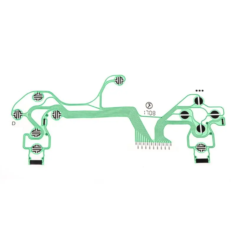 Проводящий контроллер с пленкой клавиатуры гибкий кабель PCB JDS 040 тонкая печатная