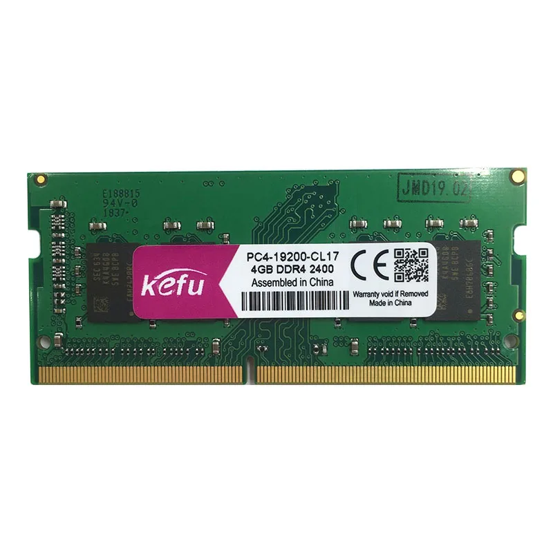 kefu ddr4 memory ddr4 4gb 8gb 16gb 4g 8g 16g 2400mhz memoria sodimm ram ddr 4 2400 mhz compatible laptop notebook and mini pc free global shipping