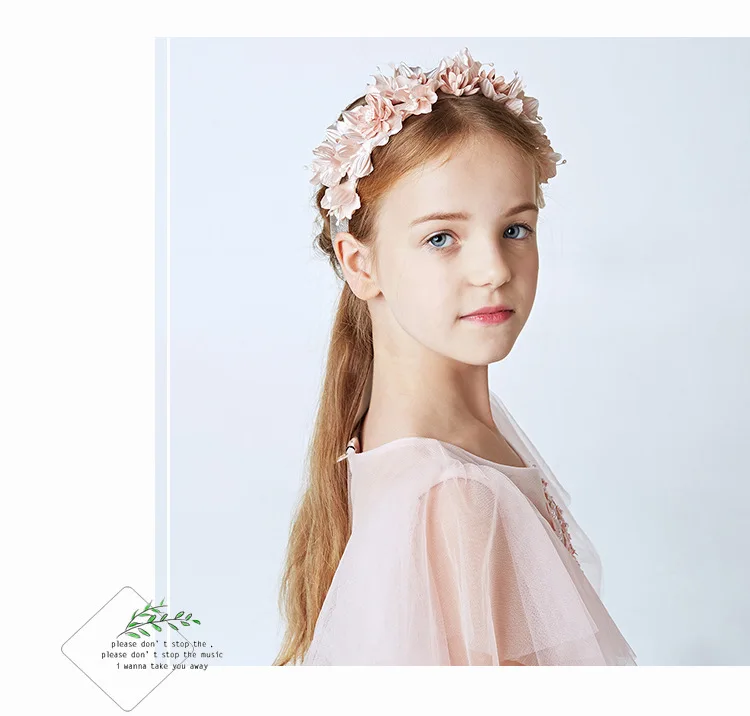 2019 детская венок резинка для волос повязка на голову ленточка