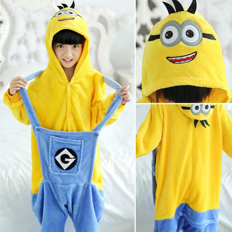Зимние пижамы Kigurumi для девочек Семейные рождественские с рисунком единорога из