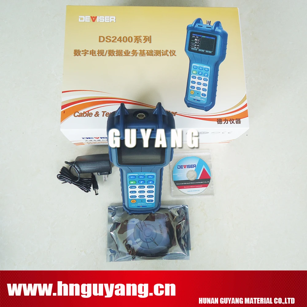 

Deviser DS2400T DVB-T/t2 Terrestrial Signal Level Meter catv meter