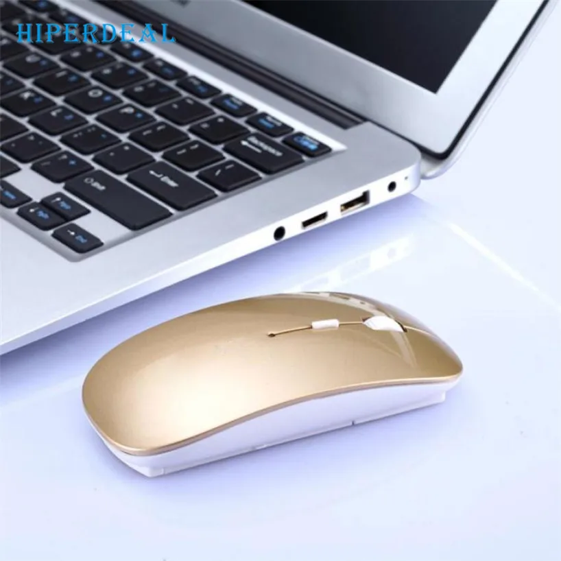 HIPERDEAL хит 2400 точек на дюйм 4 Кнопки оптическая USB Беспроводная игровая мышь Мышь для ПК ноутбука Беспроводная игровая мышь для ноутбука