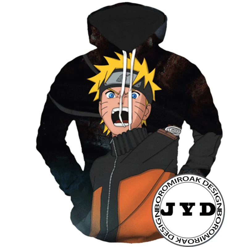 

3D Anime Hoodies Naruto Sweatshirts Hooded Women Men Funny Sweatshirt Cool Boys Streetwear Harajuku Jumpers Gifts Pullover S-5XL
