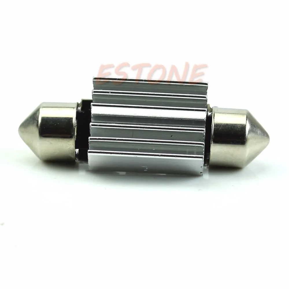Автомобильный 39 мм 3 SMD светодиодный 5050 CANBUS Festoon Dome ОШИБОК белый светильник на