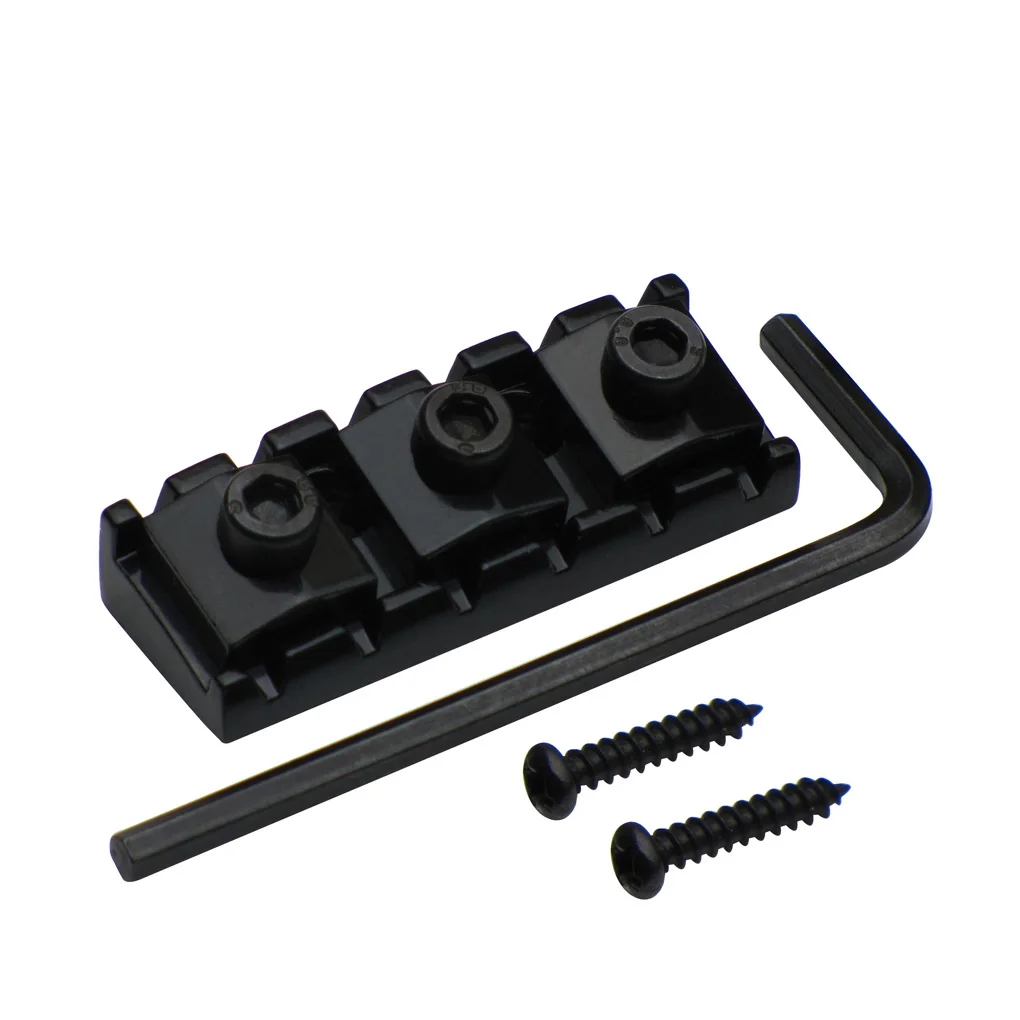 FLEOR Black Tremolo мостовая фиксирующая Гайка 43 мм Запчасти для электрогитары|Детали и