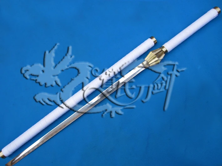 S0304 аниме отбеливатель ZARAKI KENPACHI Зонт меч блестящее лезвие край Хамон 41&quot|edge blade|edge