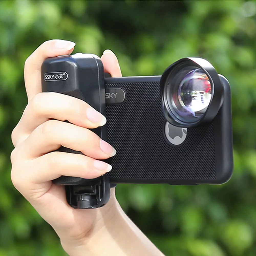 Wireless Booster Bluetooth Remote control Mobile Phone Holder Handle Selfie Button For IPhone Smartphones | Электроника