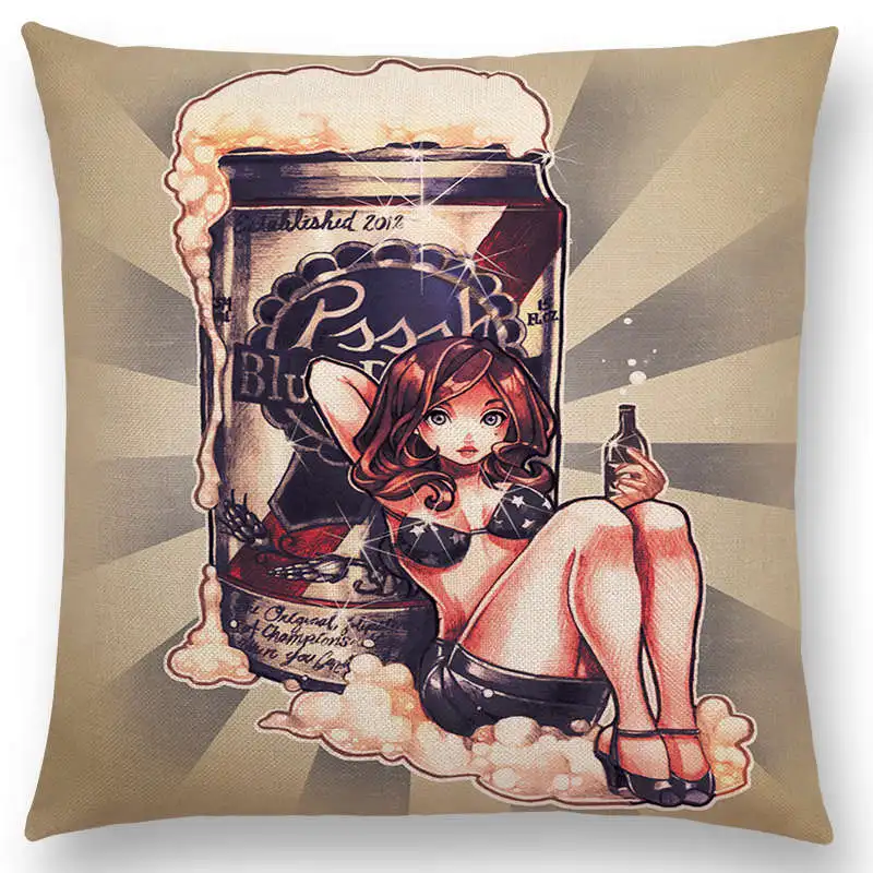 Movie Cartoon Beautiful Heroine Lovely Girls Wonder Lady Beauty Woman Warrior Cushion Cover Home Decor Sofa Throw Pillow Case | Дом и сад
