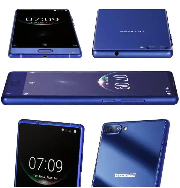 Doogee Mix 6 ГБ 64 и 5 &quotHD ободок меньше мобильный телефон 4G LTE Helio P25 Восьмиядерный 16MP 3380