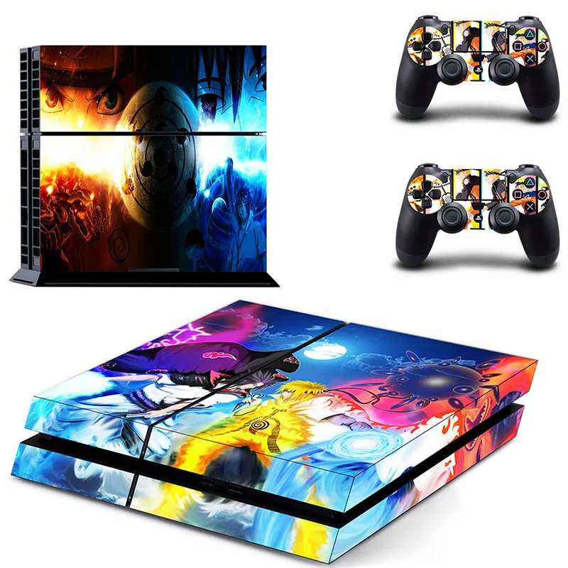 HOMEREALLY Стикеры s PS4 кожи супер Наруто Саске для Игровые приставки 4 консоли и