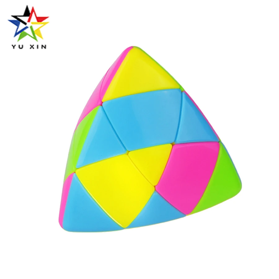 2018 YUXIN Magic Puzzle Cube Пирамида рисовая пельмень Скорость speed Stickerless обучающая игрушка