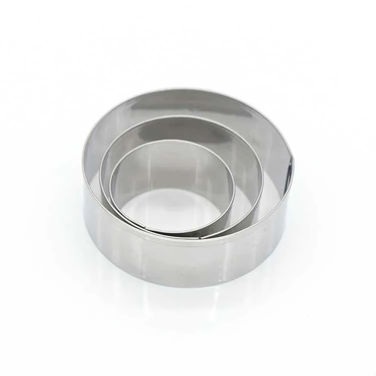 3 шт./компл. круглая форма для хлеба из нержавеющей стали мини кольца мусса