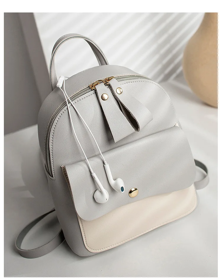 Women Backpack Fashion Lady Shoulders Bag Small travel Letter Purse Mobile Phone new Messenger Money Coin Pouch 2019 | Багаж и сумки