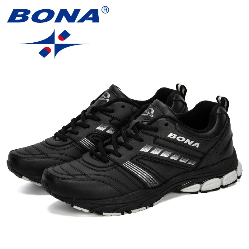 

BONA 2019 Men Running Shoes Sports Men Trainers Outdoor Jogging Homme Zapatos Corrientes Verano Chaussures De Course Pour Hommes