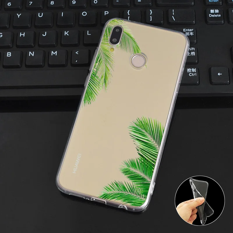DREAMFOX L077 Cactus Banana Leaves Soft TPU Silicone Case Cover For Huawei Honor 6A 6C 7X 9 10 P20 P30 Lite Pro P Smart 2019 |