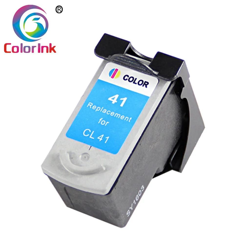 CL41 1 Tri color Coloink 2 шт PG40 CL41 чернильный картридж для Canon PIXMA iP1800 iP1200 iP1900 iP1600 MX300 MP160 MP140 принтер - Цвет: CL41 1 Tri color
