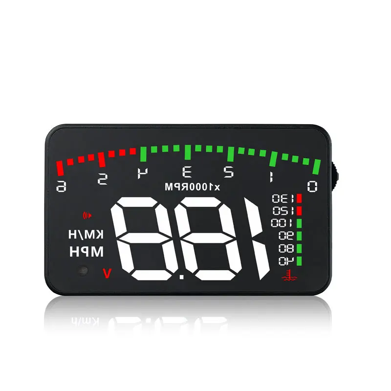 Автомобильный дисплей на лобовое стекло A900 спидометр OBD2 проектор цифровой