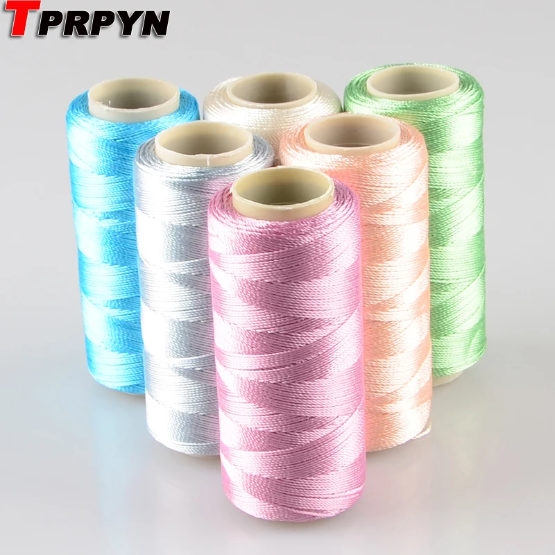 TPRPYN 50 г = 1 шт. нить для вязания ледяного шелка, пряжа для вязания, летняя пряжа для вязания, майка, накидка, вышитая нить 9421