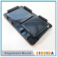 38mm 42mm alignment mould mold for apple watch series 5 2 3 4 s2 s3 lcd front glass panel screen oca glue film aligning position