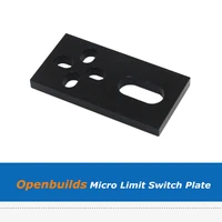 5pcslot aluminum micro limit switch endstop plate for openbuilds c beam 3d printer parts cnc v slot printer stand bracket