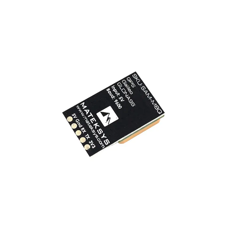 Matek Systems SAM-M8Q GPS модуль Поддержка ГЛОНАСС Галилео QZSS SBAS для дрона с дистанционным