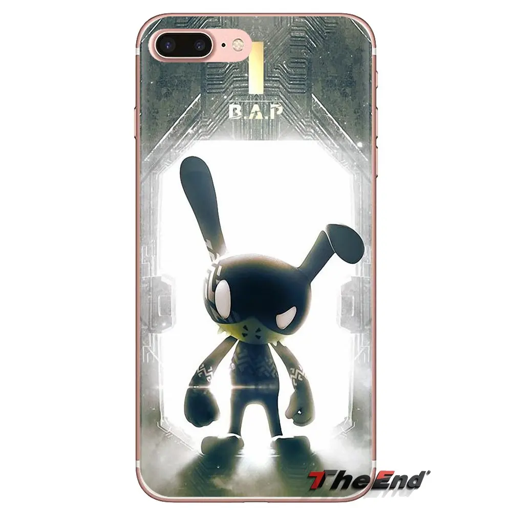 For Samsung Galaxy S3 S4 S5 Mini S6 S7 Edge S8 S9 S10 Plus Note 3 4 5 8 9 Transparent Soft Shell Covers Kpop Bap B.A.P Boys band |
