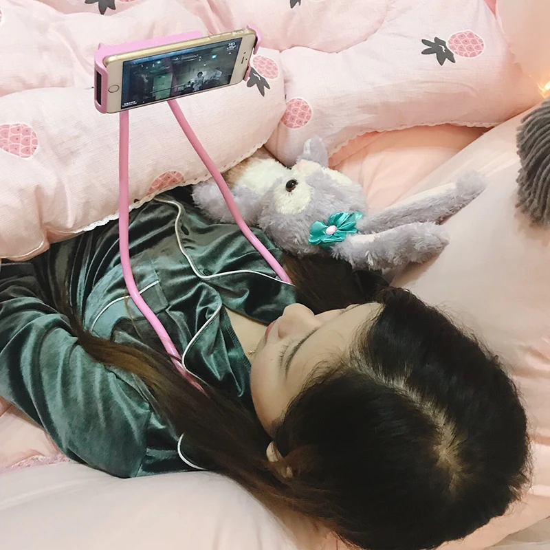 Ленивый Кронштейн средства ухода за кожей Шеи крепление Гибкий Настольный