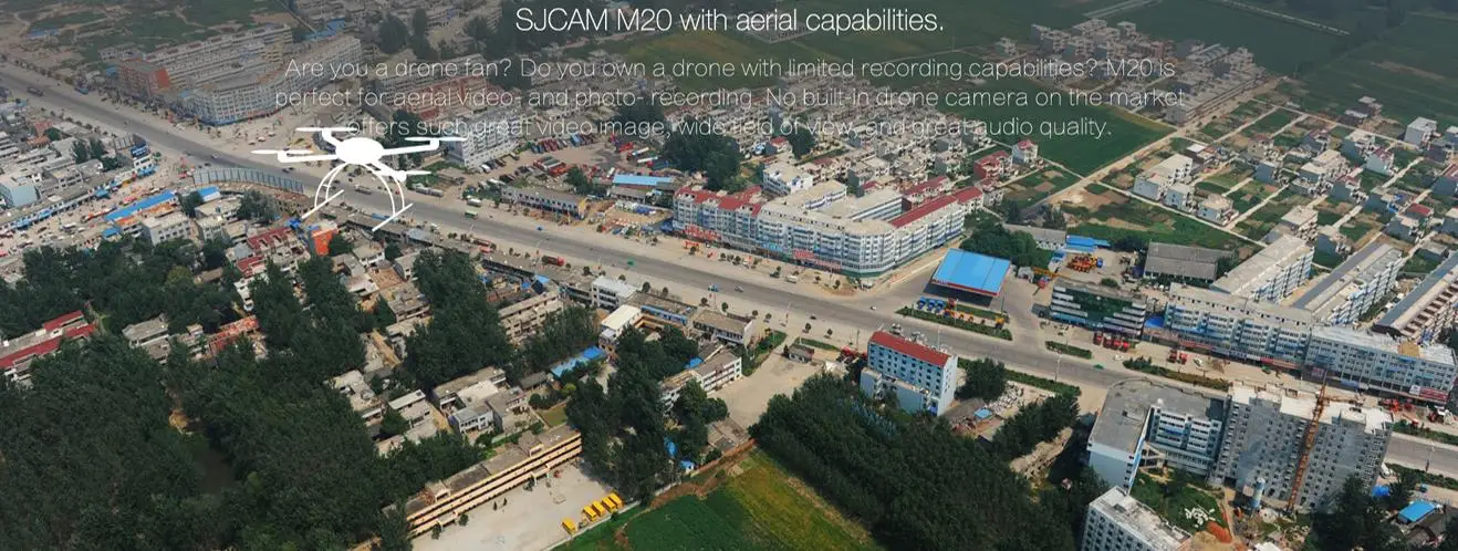 Оригинальная Спортивная Экшн-камера SJCAM M20 с Wi-Fi и гироскопом, HD 2160 P, 16 МП, 4 K, водонепроницаемая, DV, Bluetooth, часы, рычаг автоспуска, пульт дистанционного управления