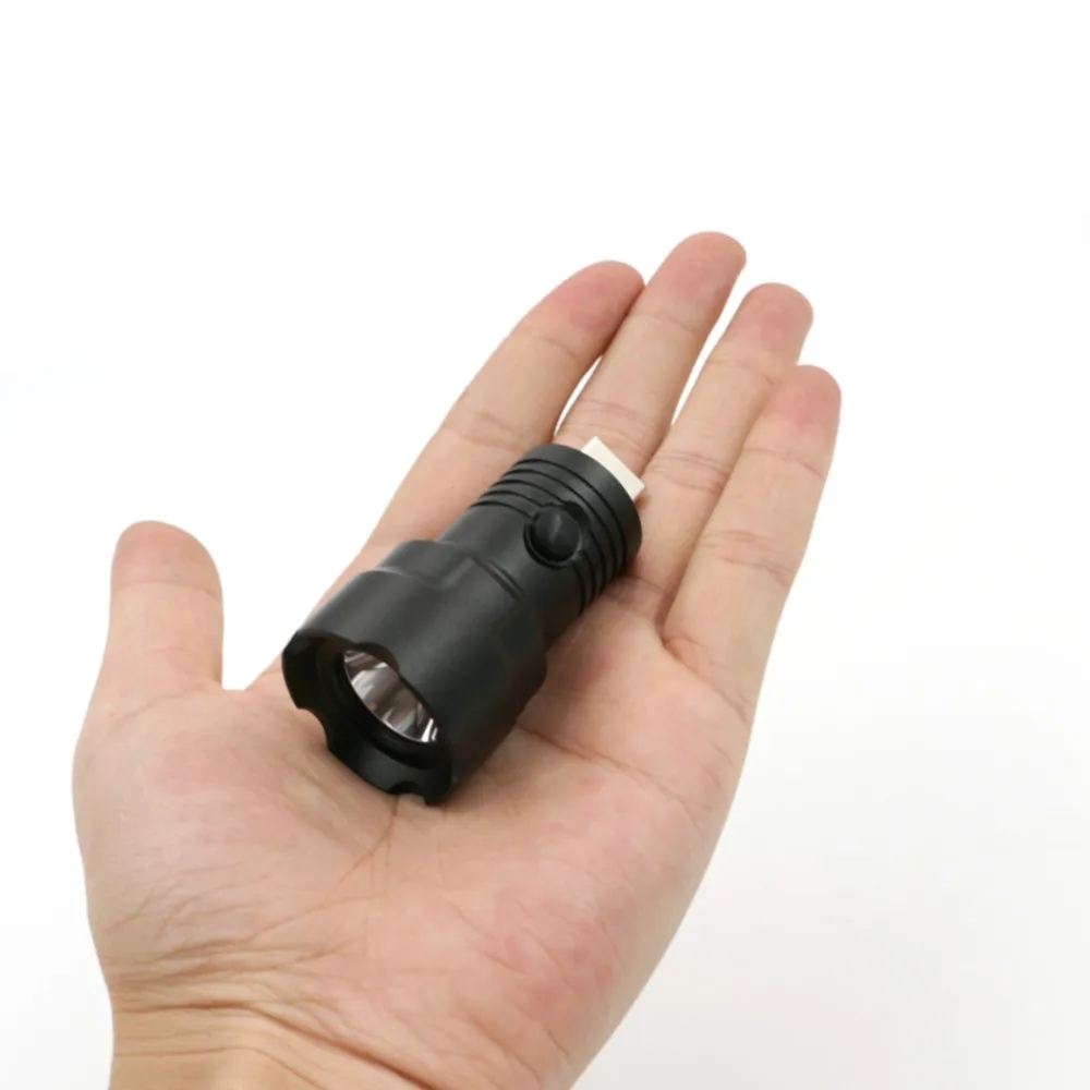 Карманный 4 режима USB удобный T6 светодиодный фонарь лампа usb флэш-светильник светодиодный флэш-светильник охотничий черный светильник