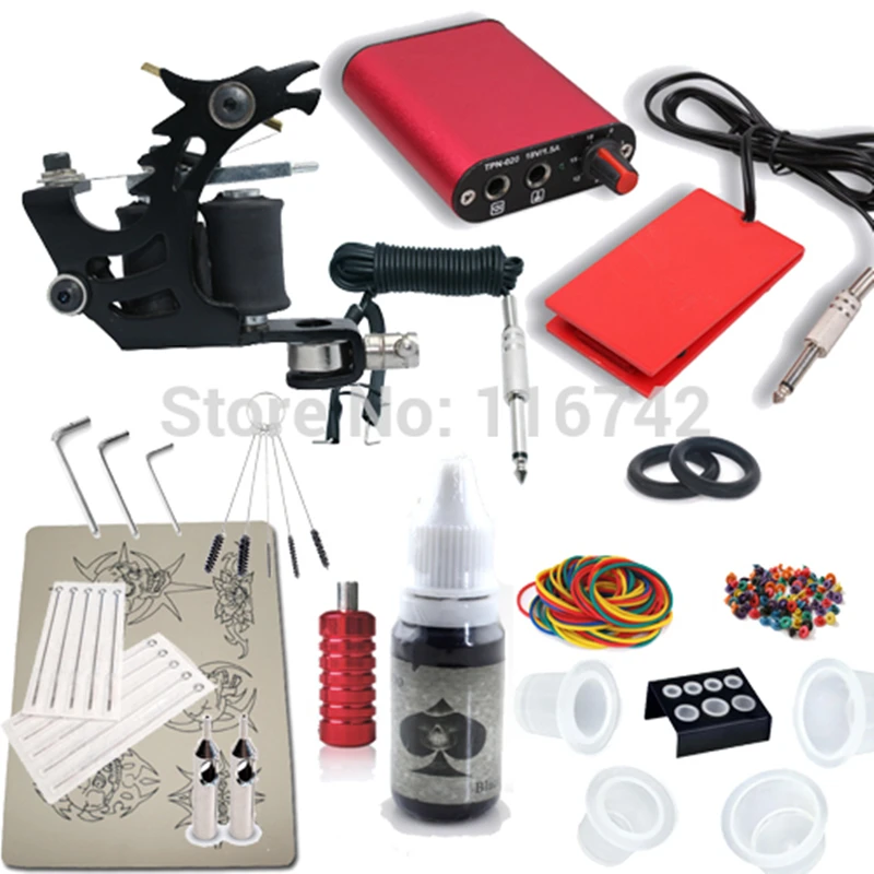 Профессиональный Полный комплект Татуировка татуировки Liner Shader бессмертный