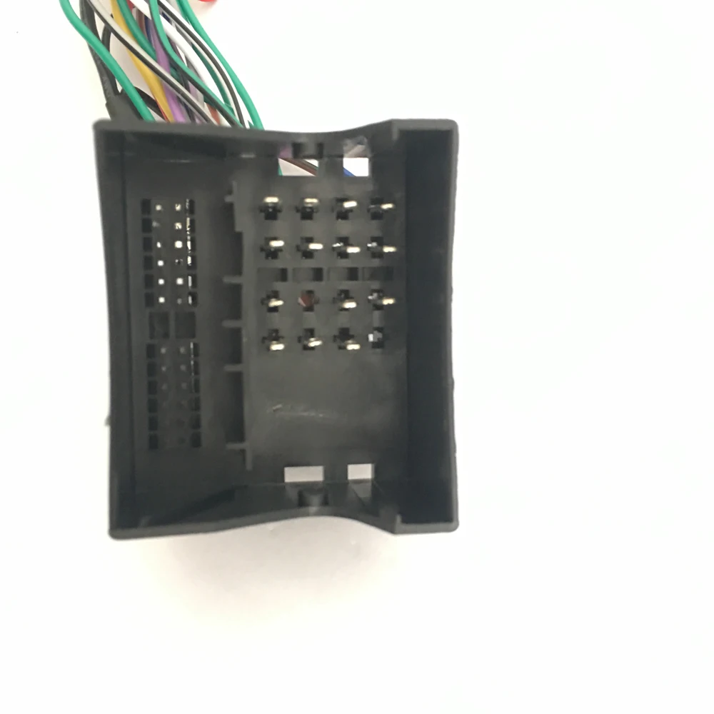 2 din автомобильный радиоприемник разъем ISO адаптер питания жгут проводов