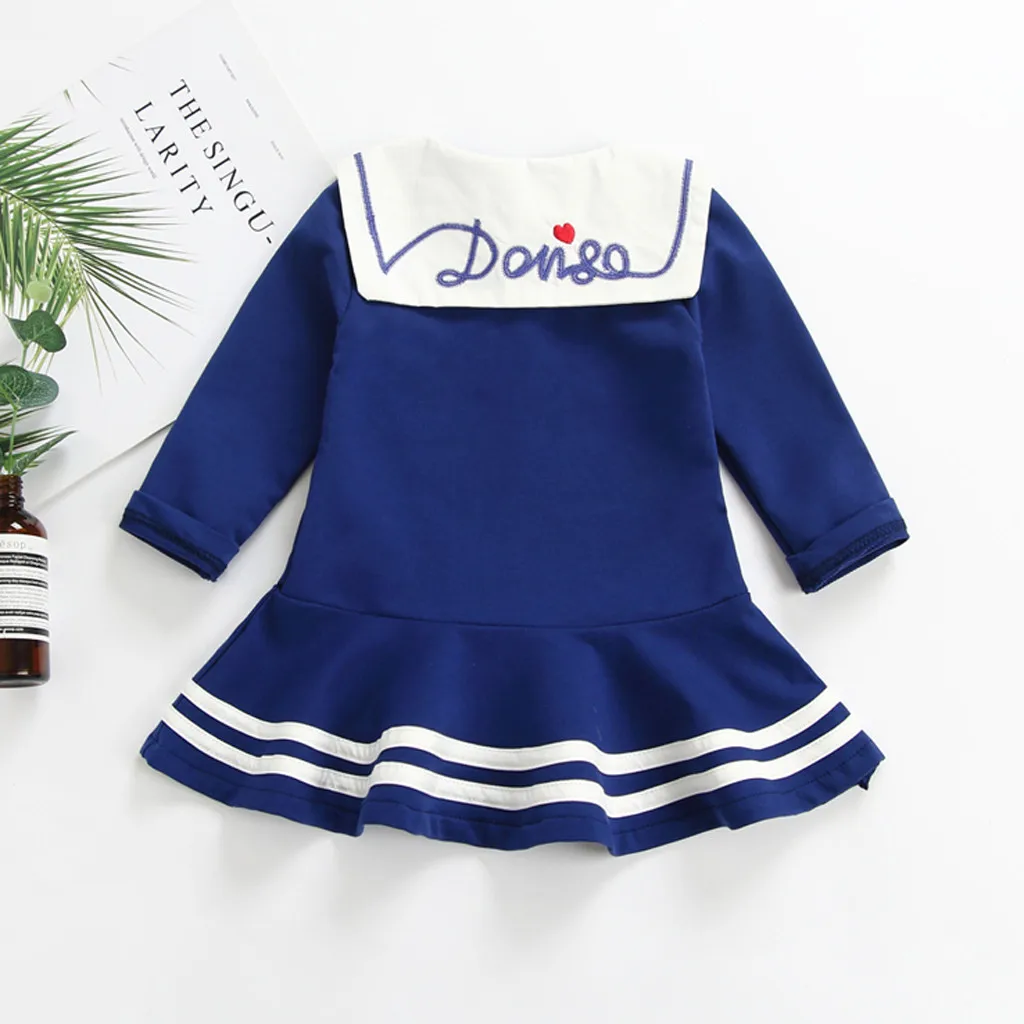 Детское платье для девочек нарядная и элегантная весенне осенняя модная одежда