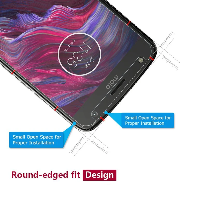 Защитное стекло 9H для Motorola Moto G5 G5S G6 E5 E4 Play Plus xplay X | Мобильные телефоны и аксессуары