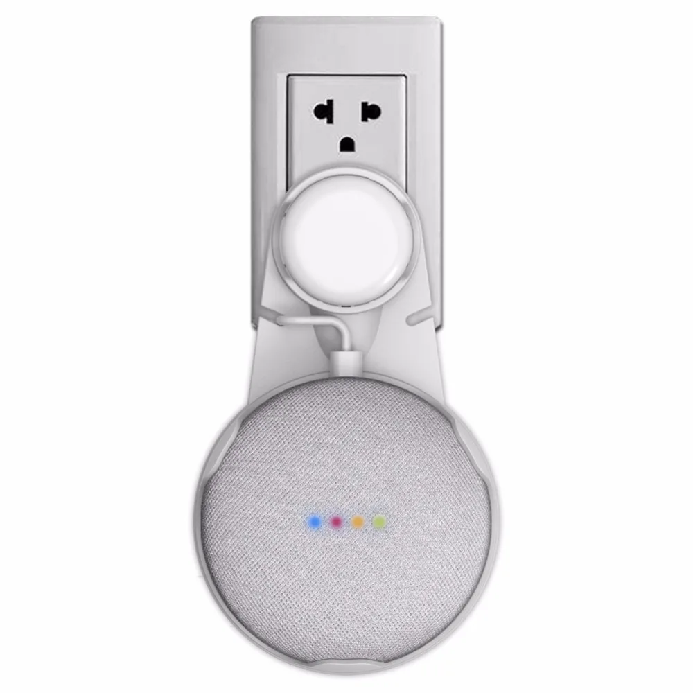 Новая розетка настенное крепление подставка вешалка для Google Home мини голосовые