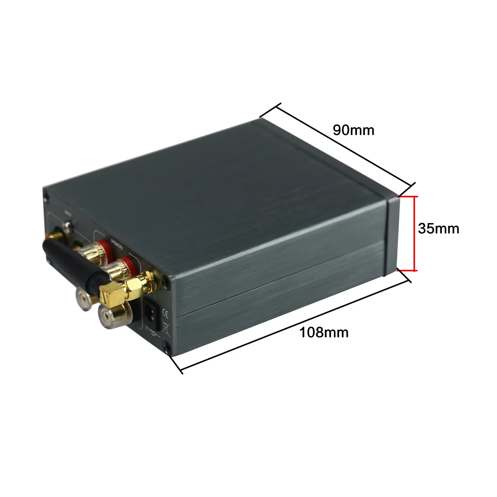 TPA3116 100 Вт* 2 Bluetooth цифровой усилитель аудио машина автомобильный домашний кинотеатр с предусилителем тон твитер бас Регулировка DC24V