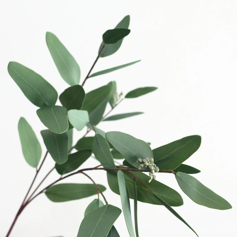 Искусственные ветки эвкалипта Декор для дома искусственные цветы на ощупь