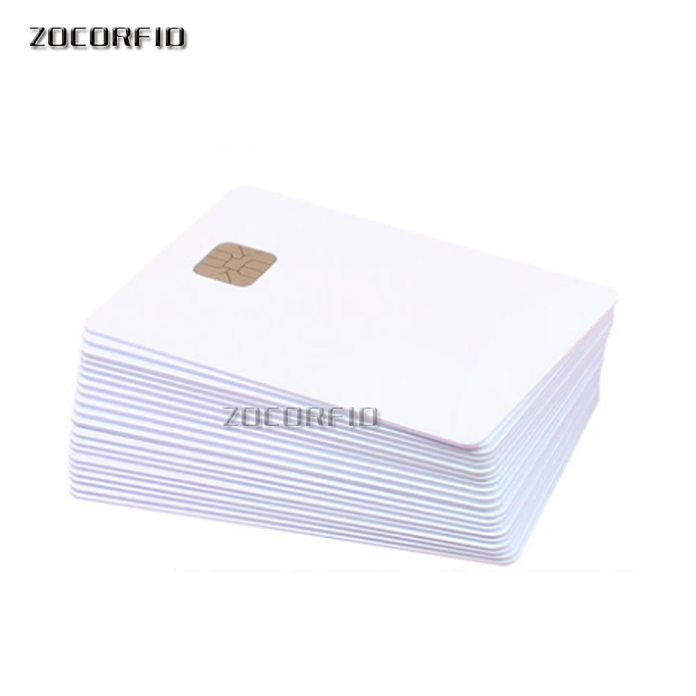 100pcs Rfid Chip Proximity RFID IC Card Sle4428 Contact Access Control Smart Free Shipping Can Be Printed | Безопасность и защита