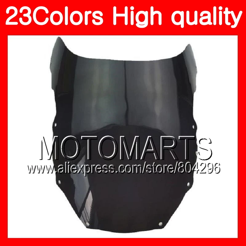 

23Colors Windscreen For KAWASAKI NINJA ZX2R ZXR250 93 94 95 ZX2R ZXR 250 ZX-2R ZXR-250 96 97 Chrome Black Clear Smoke Windshield