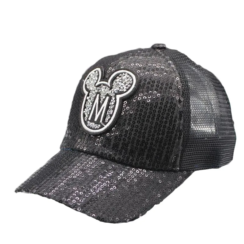 Новинка 2019 детская бейсболка в стиле хип хоп с логотипом M летняя Регулируемая