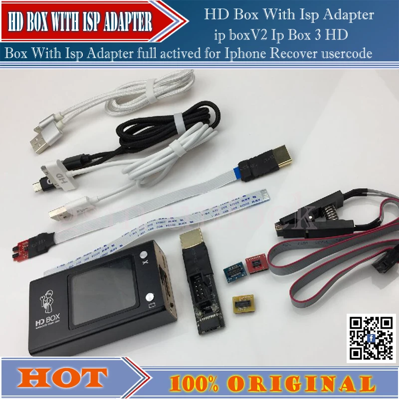 Gsmjustoncct box V2 Ip 3 HD Box с Isp адаптером Полностью активированный для восстановления