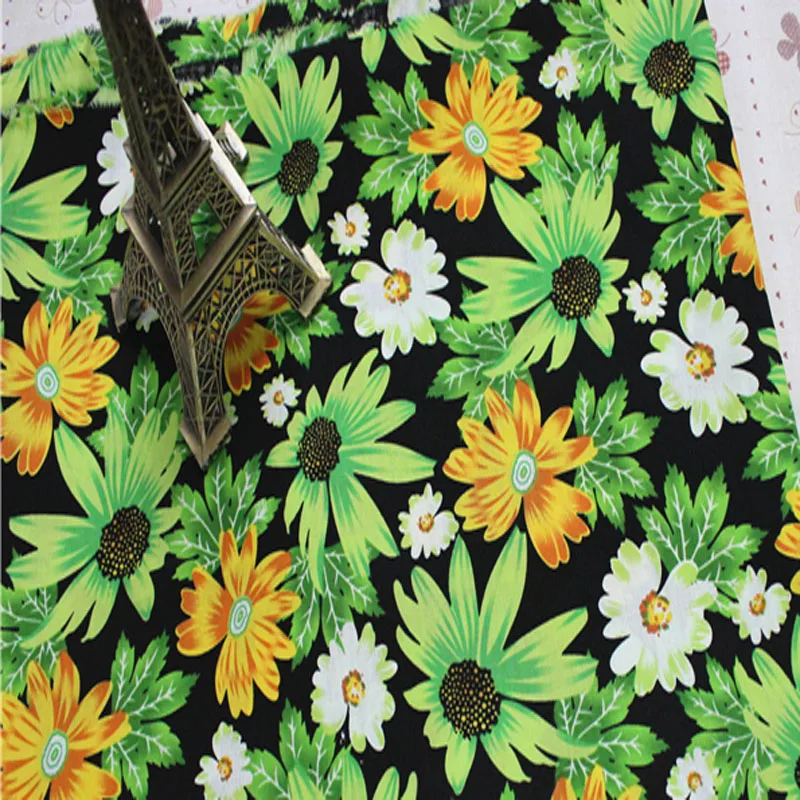 Изящная хлопчатобумажная Поплиновая ткань для квилтинга 3 цвета 50x145 см | Дом и сад